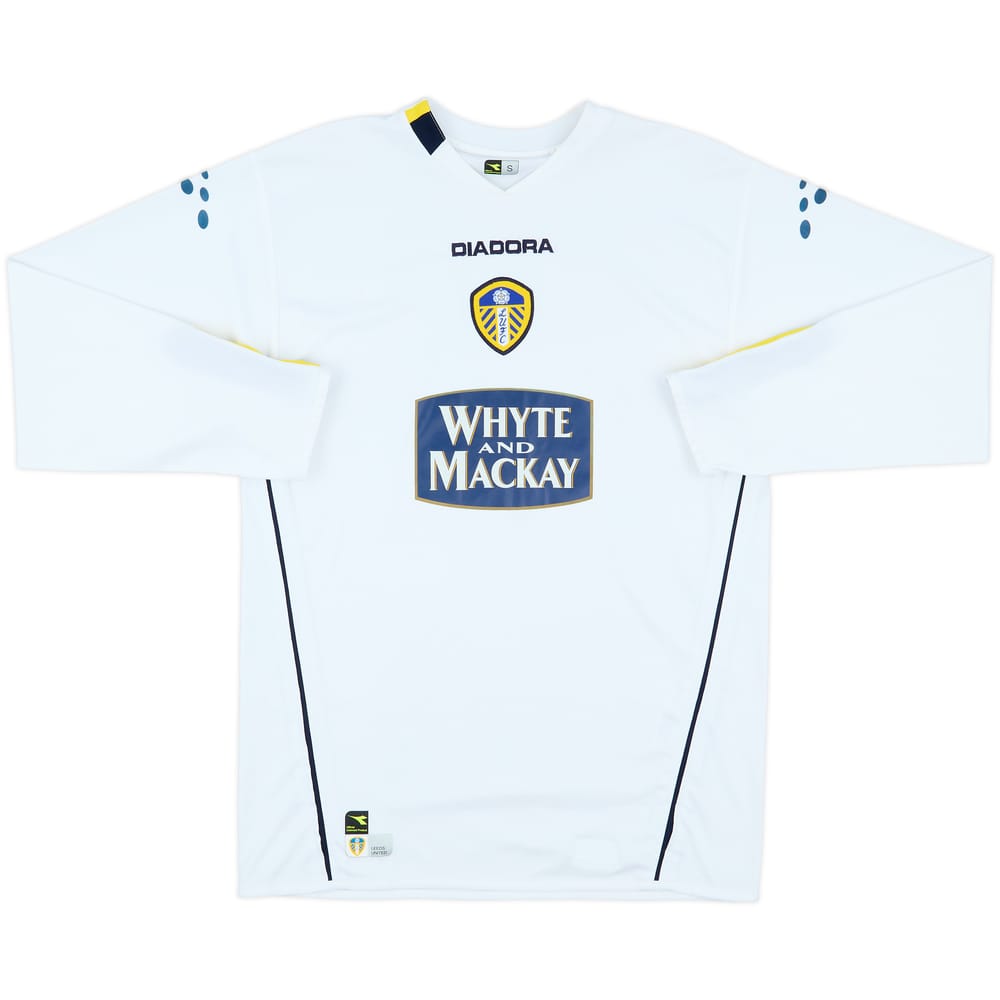 2004-05 Leeds United Home L/S Shirt - 7/10 - (S)