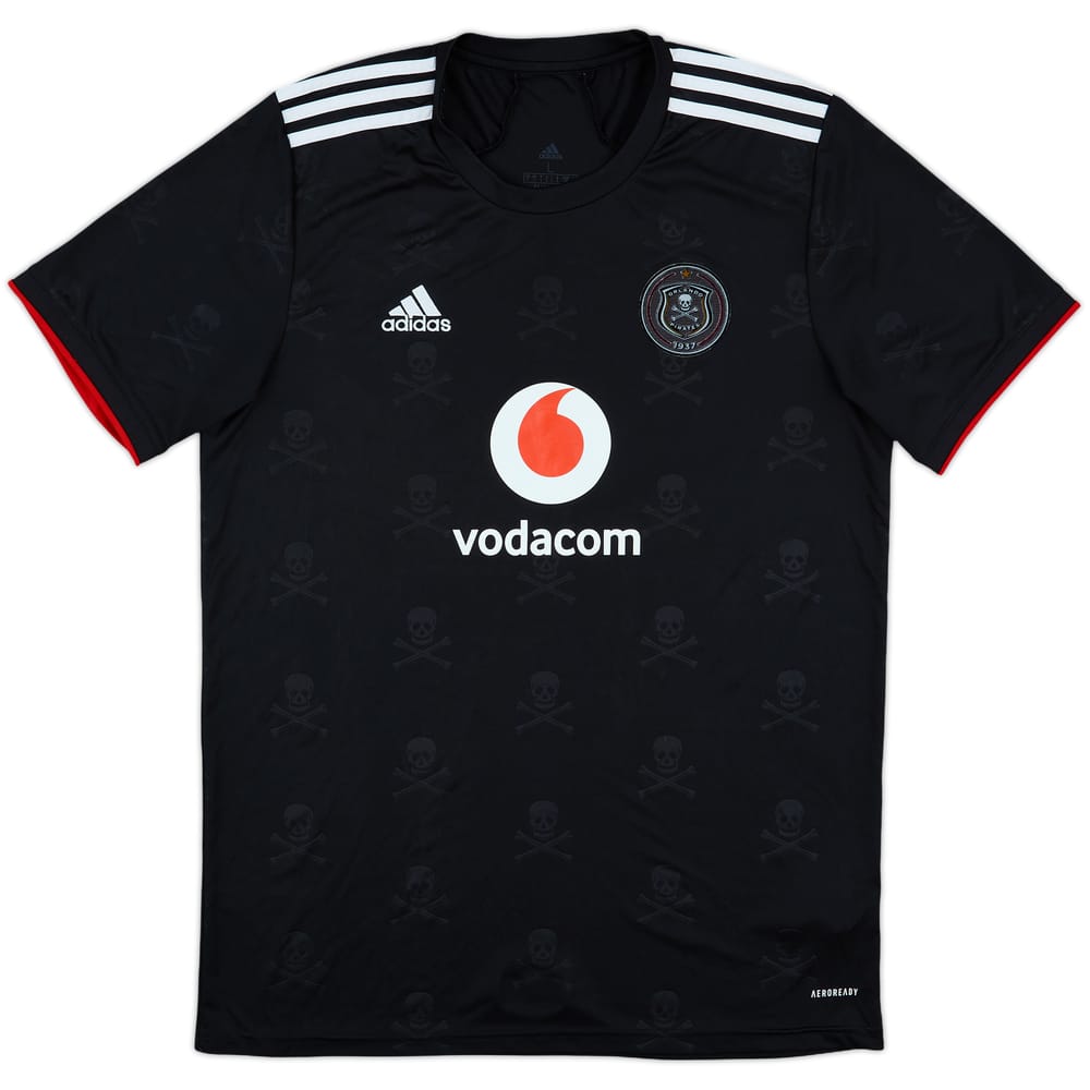 2021-22 Orlando Pirates Home Shirt - 9/10 - (L)