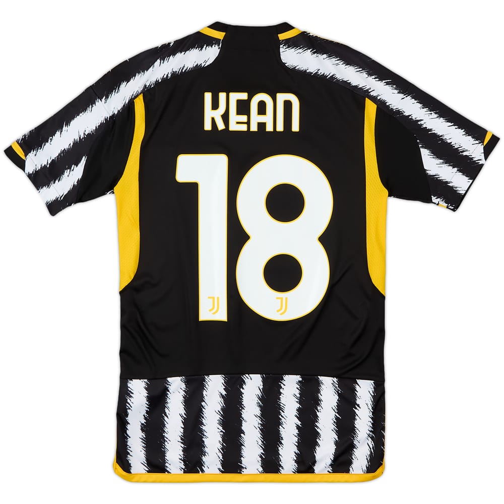 2023-24 Juventus Home Shirt Kean #18 - 8/10 - (XS)