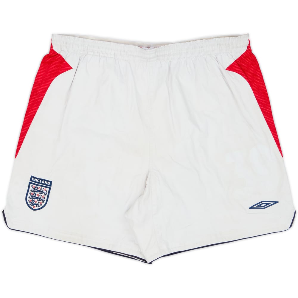 2004-06 England Away Shorts - 5/10 - (L)