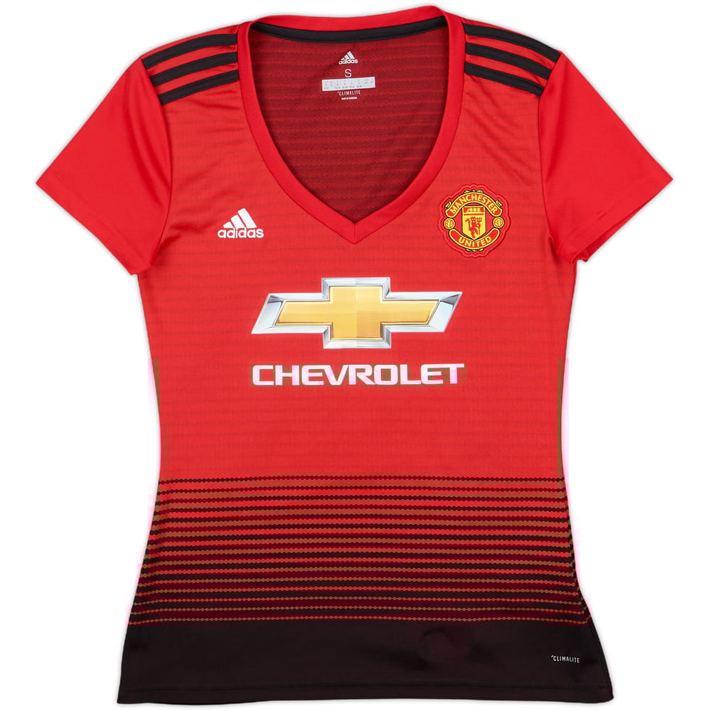 2018-19 Manchester United Home Shirt - 10/10 - (Women's S)