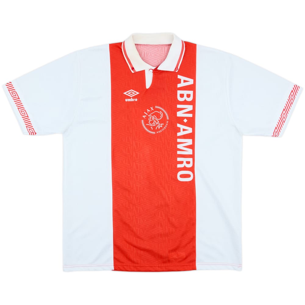 1991-93 Ajax Home Shirt #7 - 8/10 - (L)