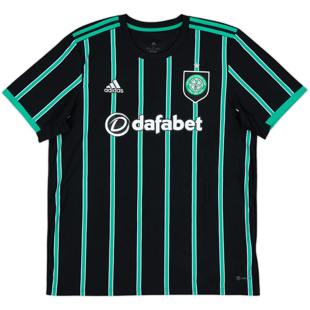 2022-23 Celtic Away Shirt - 8/10 - (XL)