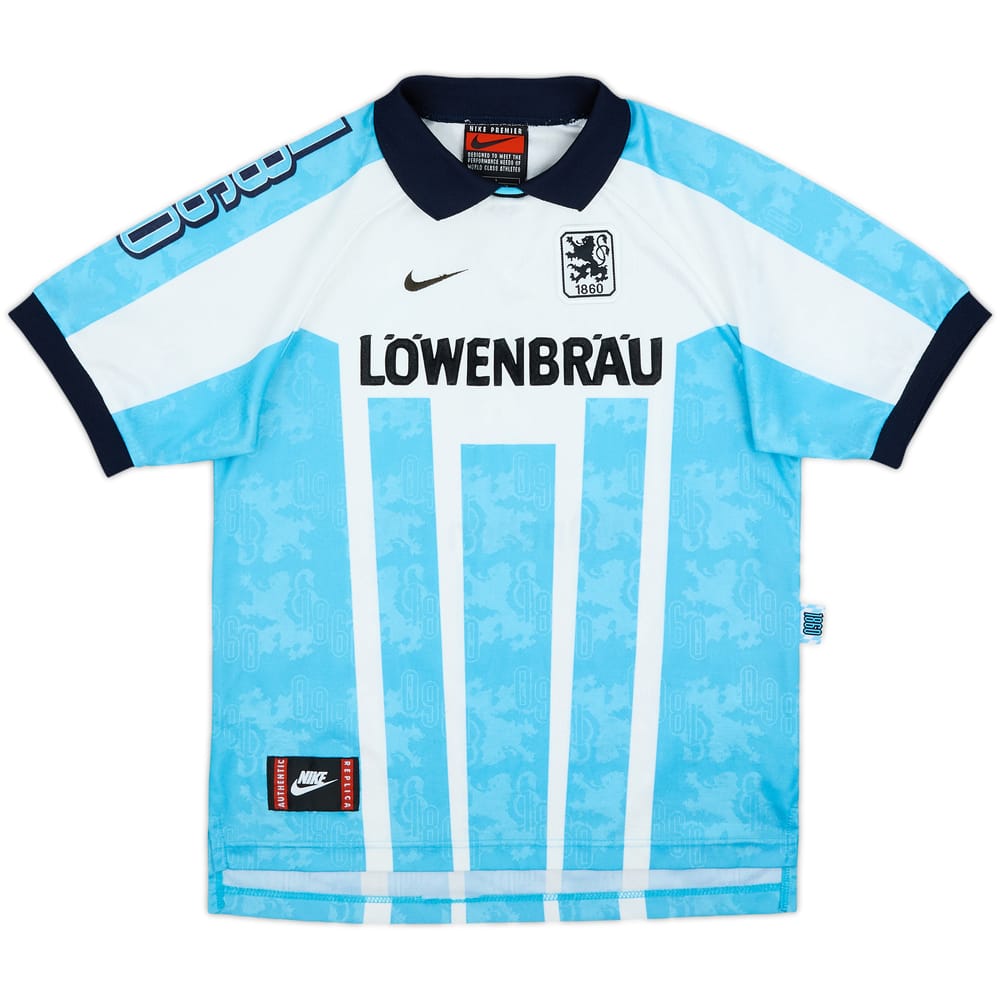 1995-96 1860 Munich Home Shirt - 8/10 - (L.Boys)