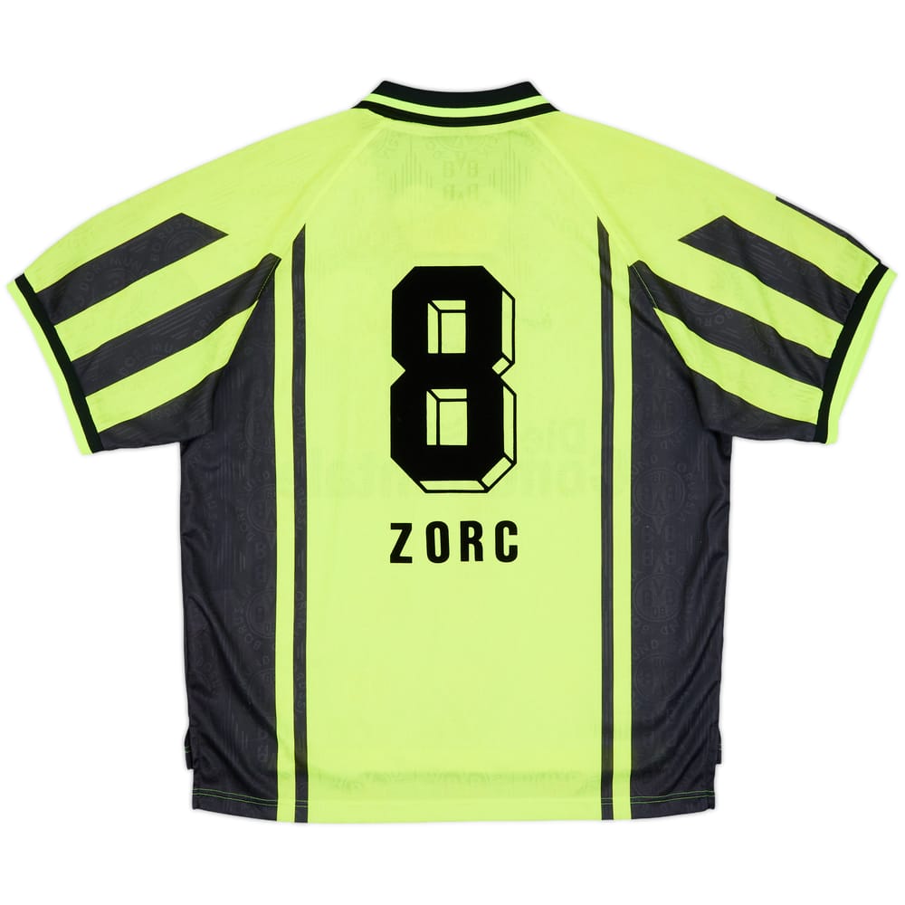 1996-97 Borussia Dortmund Home Shirt Zorc #8 - 9/10 - (XL)