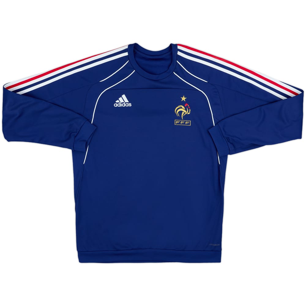 2009-10 France adidas Sweat Top - 8/10 - (M)