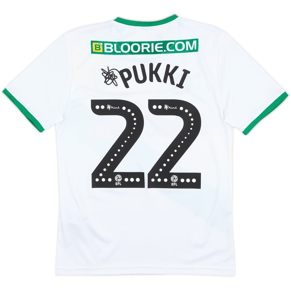 2018-19 Norwich Away Shirt Pukki #22 - 6/10 - (S)