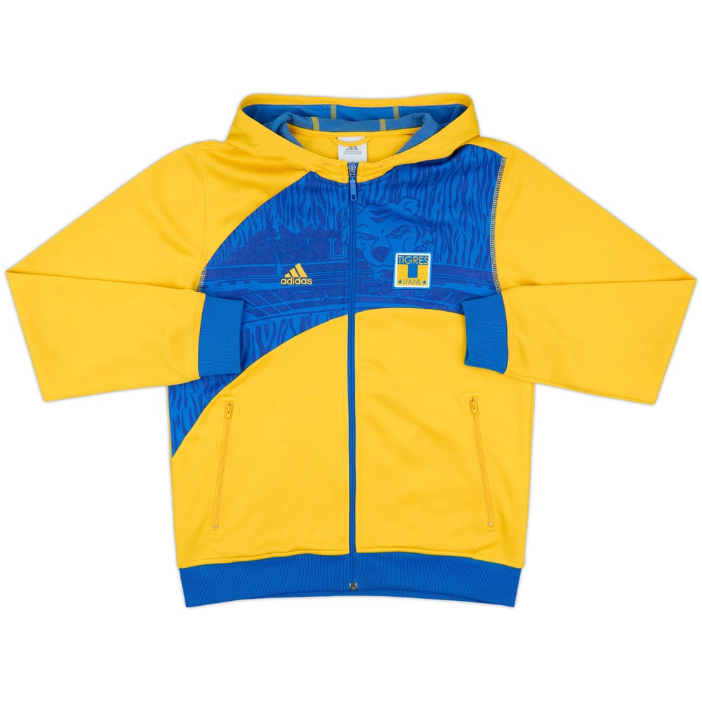 2008-09 Tigres UANL adidas Hooded Sweat Top - 7/10 - (L.Boys)