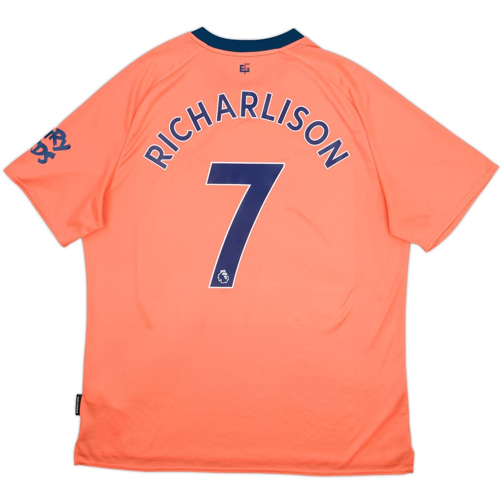 2019-20 Everton Away Shirt Richarlison #7 - 9/10 - (XXL)
