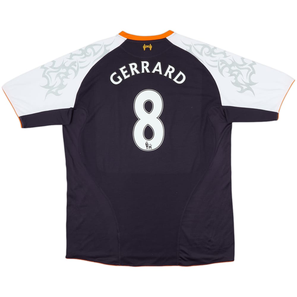 2012-13 Liverpool Third Shirt Gerrard #8 - 9/10 - (3XL)