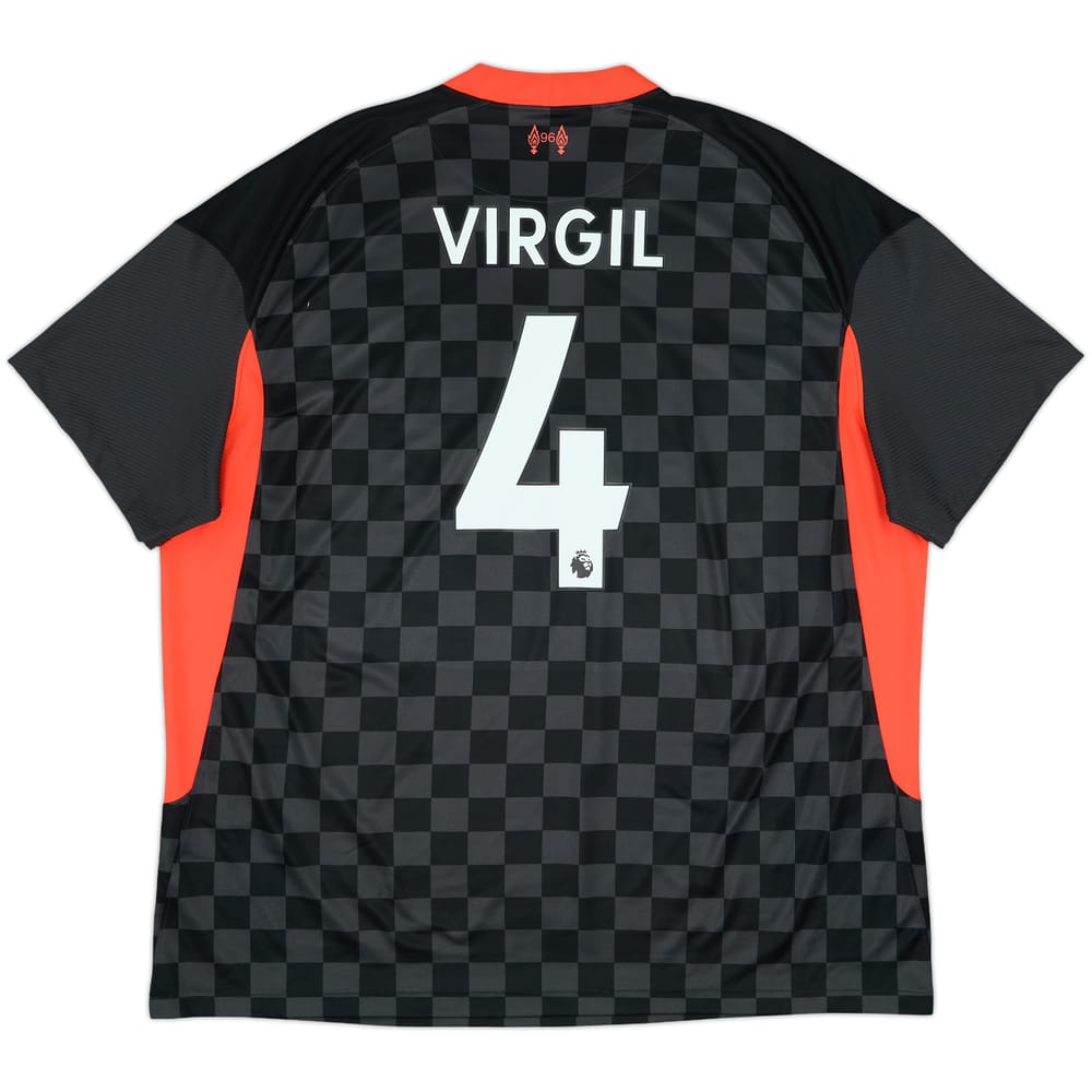 2020-21 Liverpool Third Shirt Virgil #4 - 8/10 - (XXL)