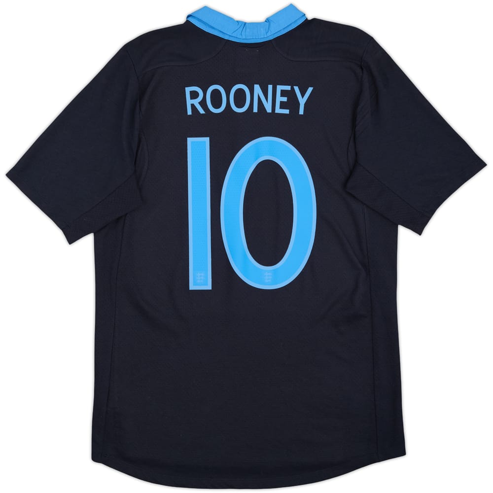 2011-12 England Away Shirt Rooney #10 - 9/10 - (M)