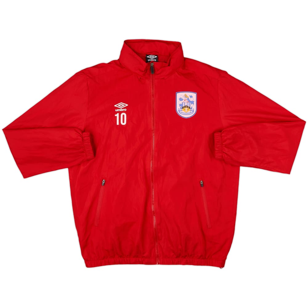 2020-21 Huddersfield Player Issue Umbro Hooded Track Jacket #10 - 8/10 - (M)