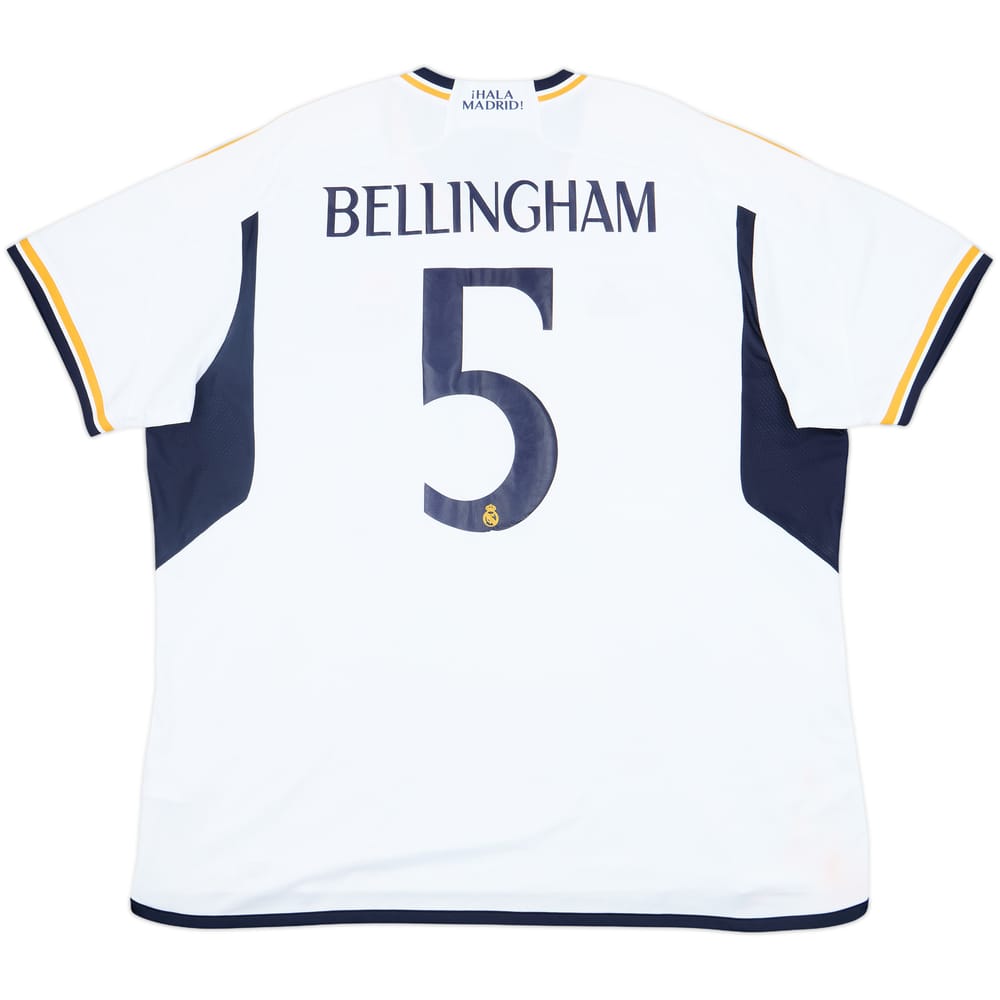 2023-24 Real Madrid Home Shirt Bellingham #5 - 7/10 - (3XL)