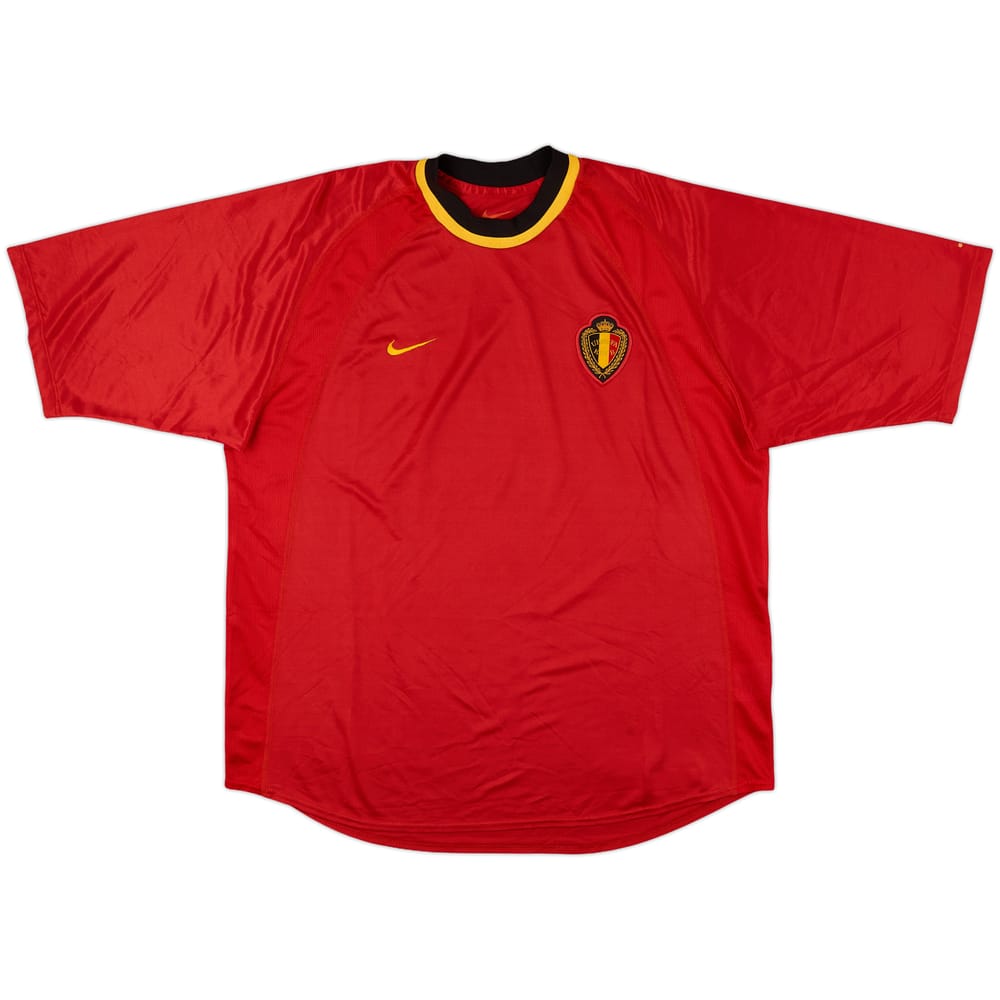 2000-02 Belgium Home Shirt - 8/10 - (L)