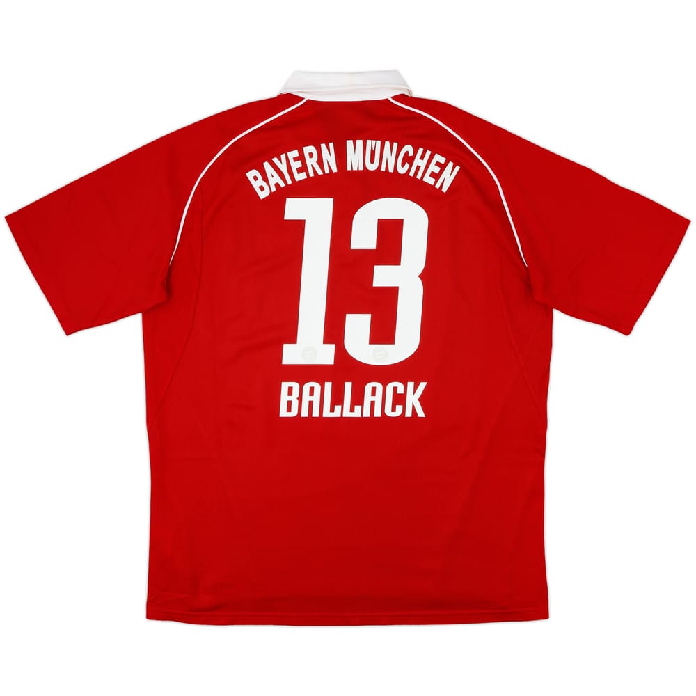 2005-06 Bayern Munich Home Shirt Ballack #13 - 8/10 - (XL)