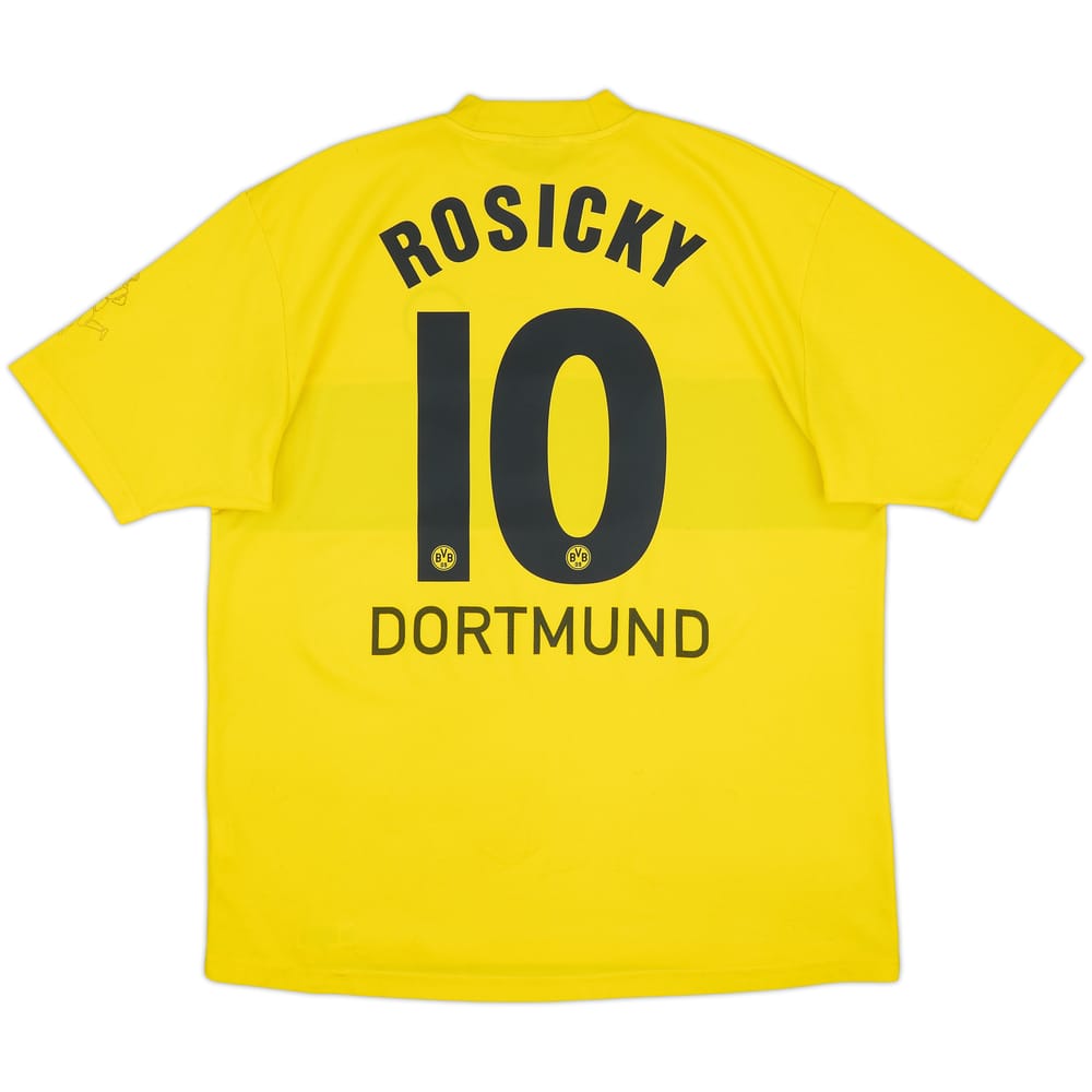2002-03 Borussia Dortmund Home Shirt Rosicky #10 - 7/10 - (XL)