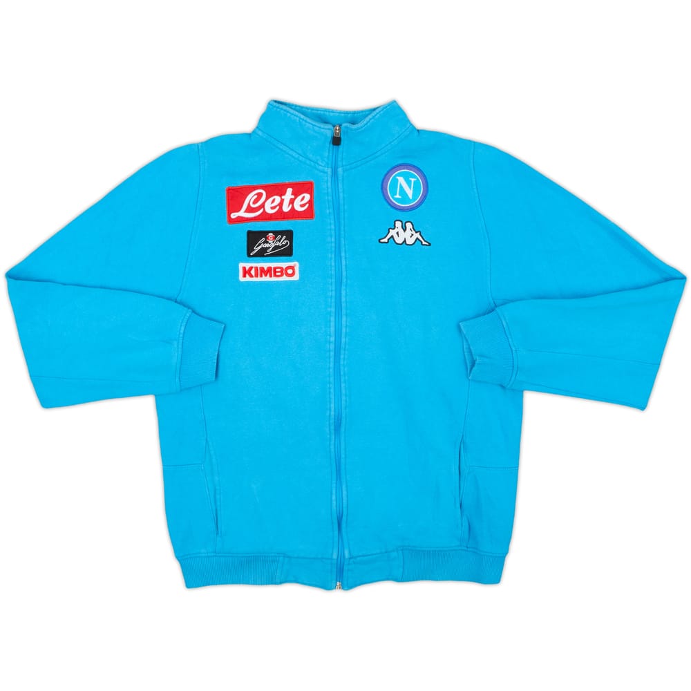 2017-18 Napoli Kappa Track Jacket - 8/10 - (XL)
