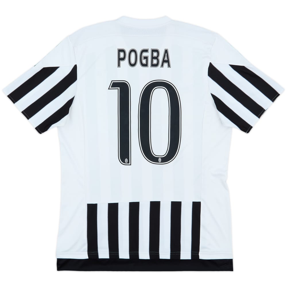 2015-16 Juventus Home Shirt Pogba #10 - 8/10 - (L)