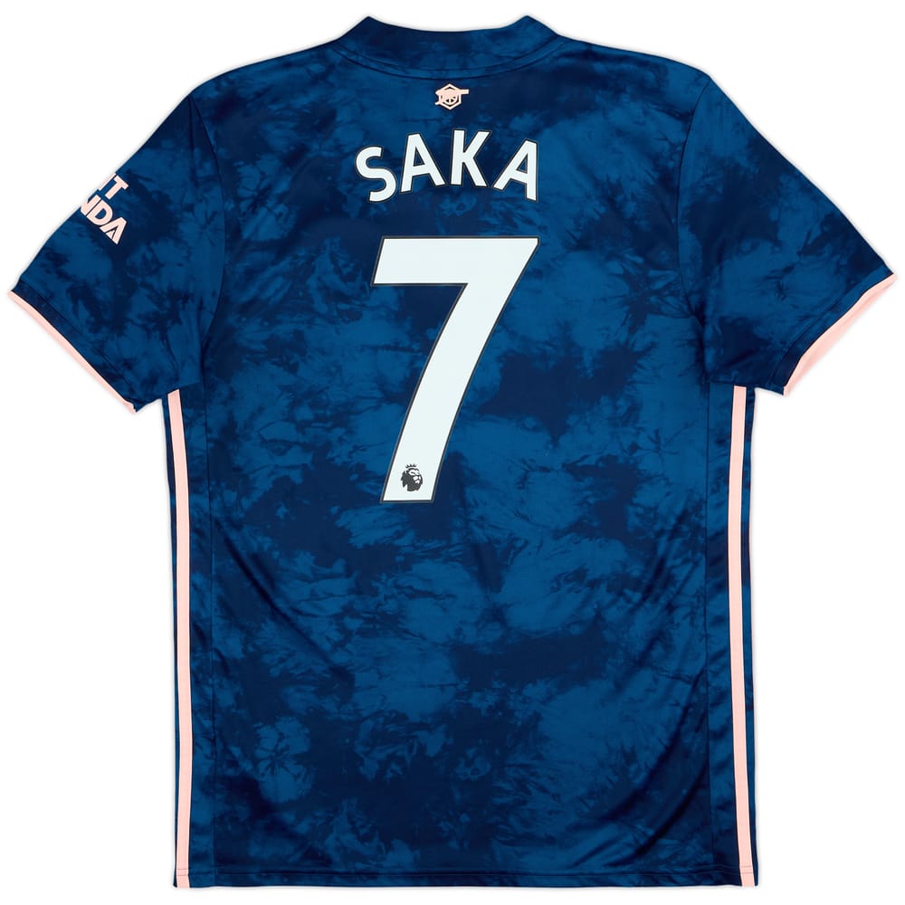 2020-21 Arsenal Third Shirt Saka #7 - 9/10 - (M)