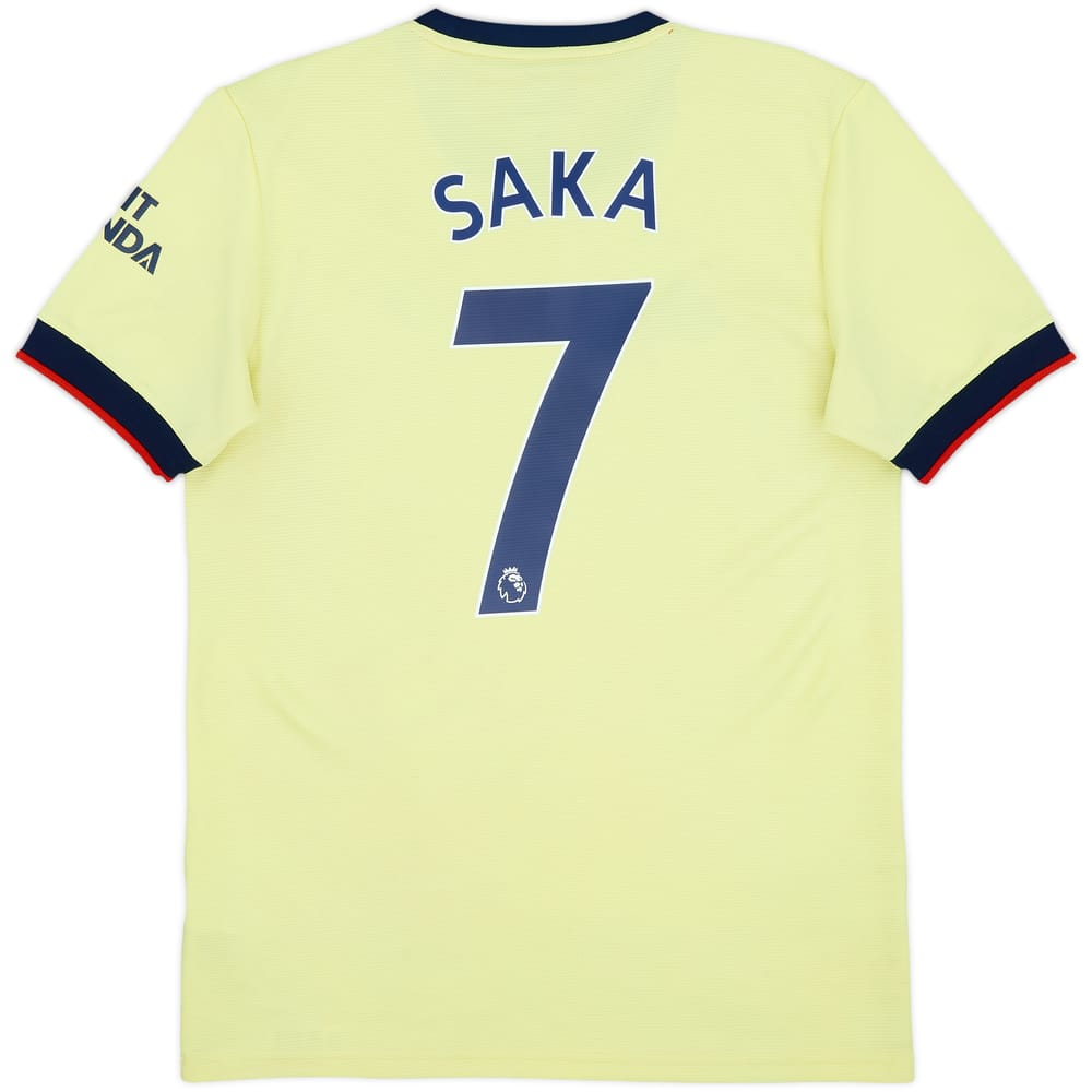 2021-22 Arsenal Away Shirt Saka #7 - 6/10 - (M)