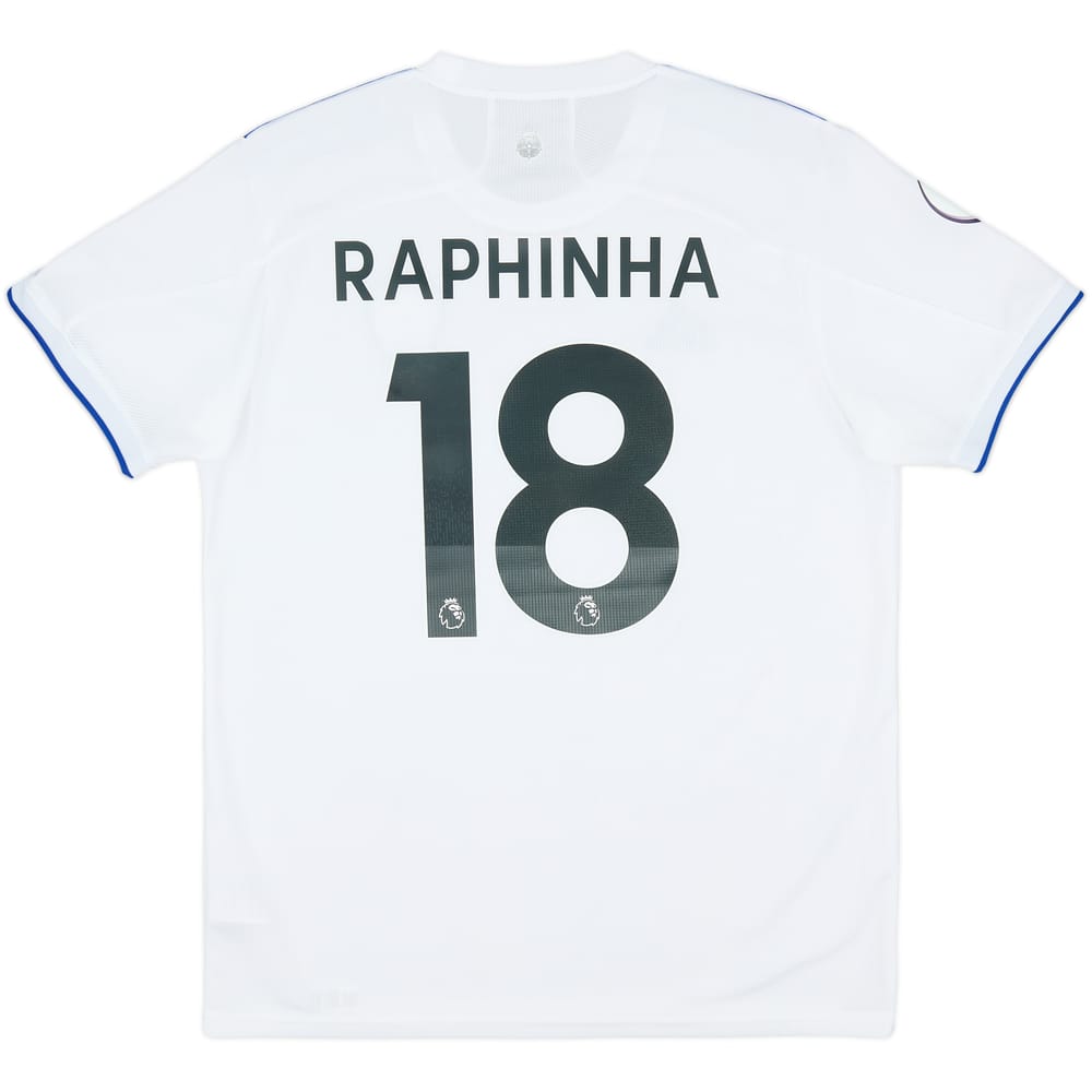 2020-21 Leeds United Home Shirt Raphinha #18 - 8/10 - (L)