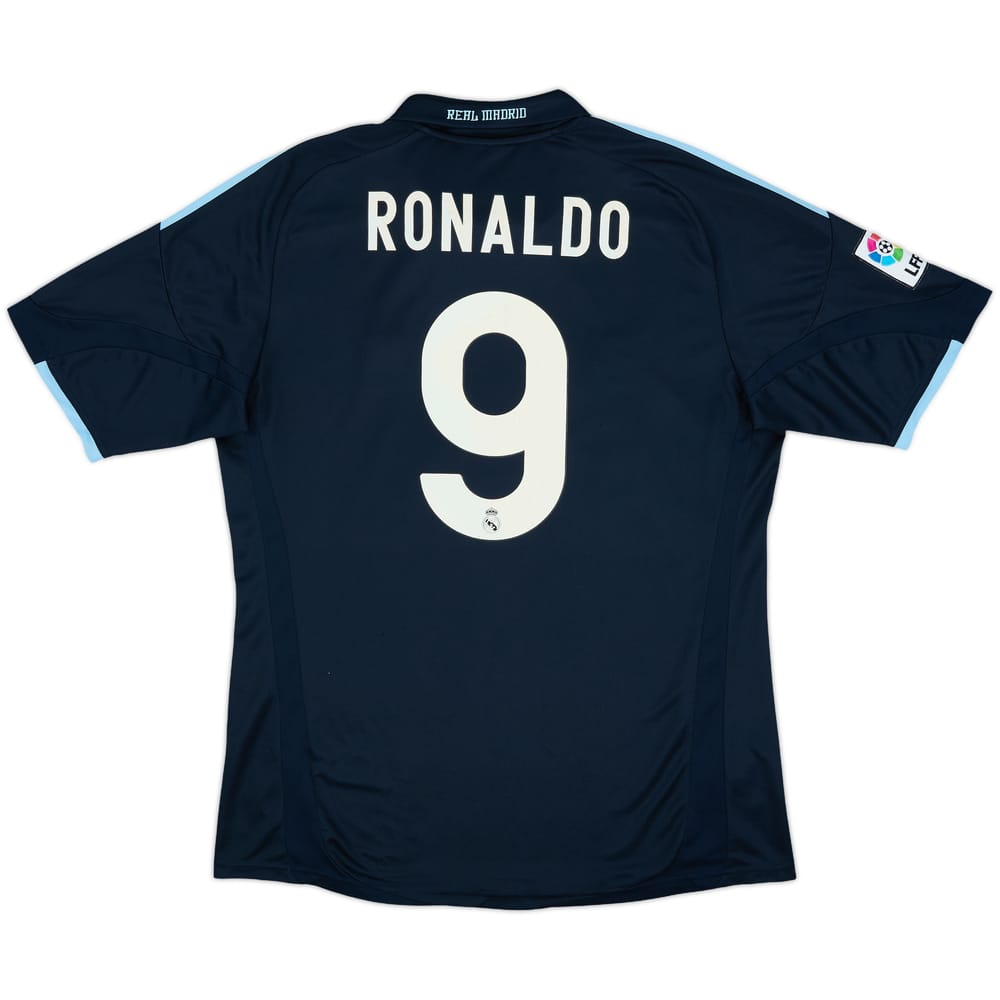 2009-10 Real Madrid Away Shirt Ronaldo #9 - 6/10 - (L)