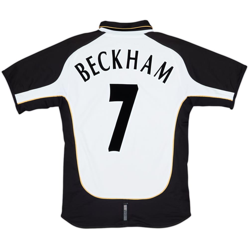 2001-02 Manchester United Centenary Away/Third Shirt Beckham #7 - 8/10 - (S)