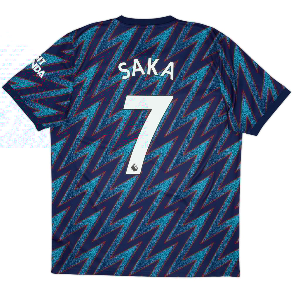 2021-22 Arsenal Third Shirt Saka #7 - 10/10 - (L)