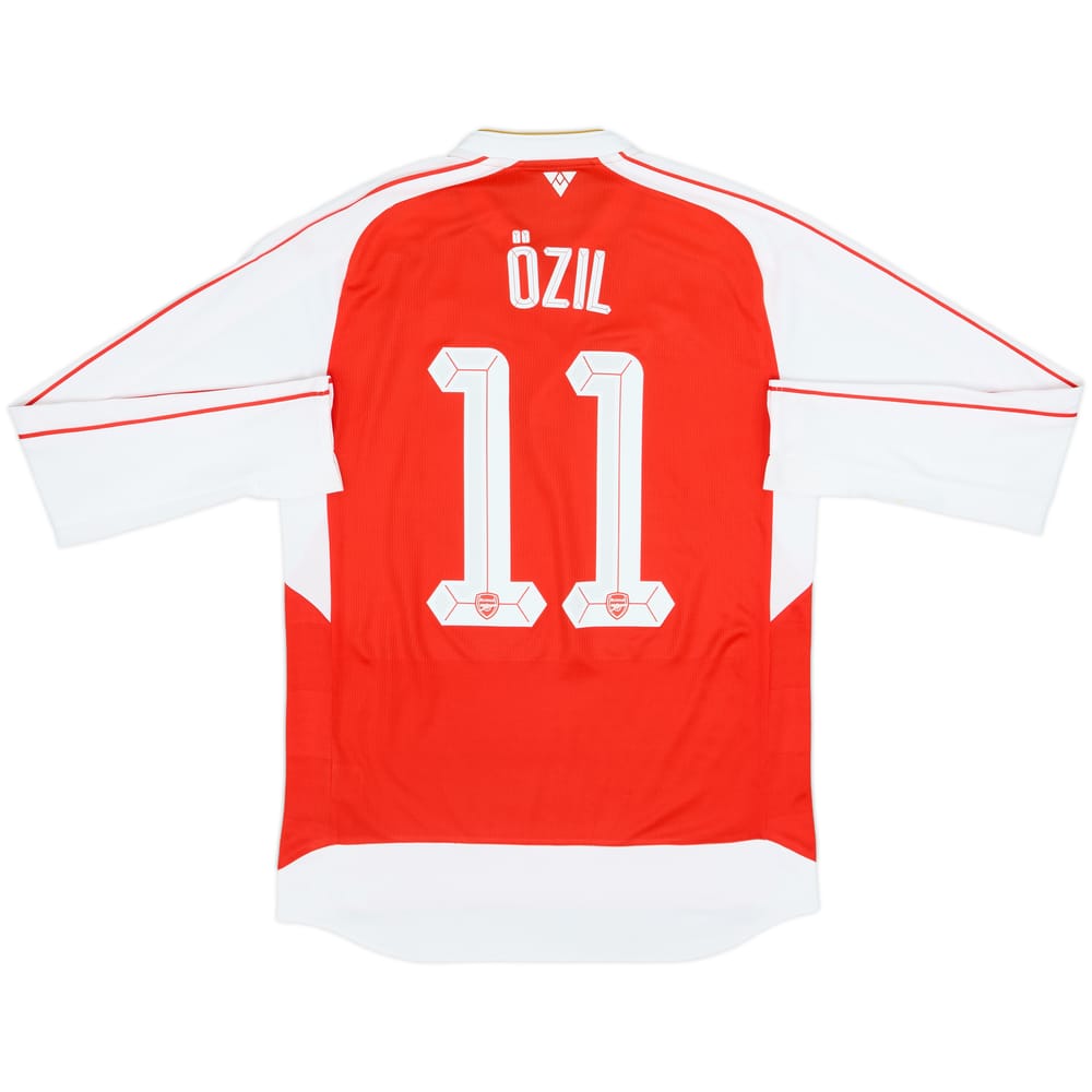 2015-16 Arsenal Home L/S Shirt Ozil #11 - 6/10 - (M)