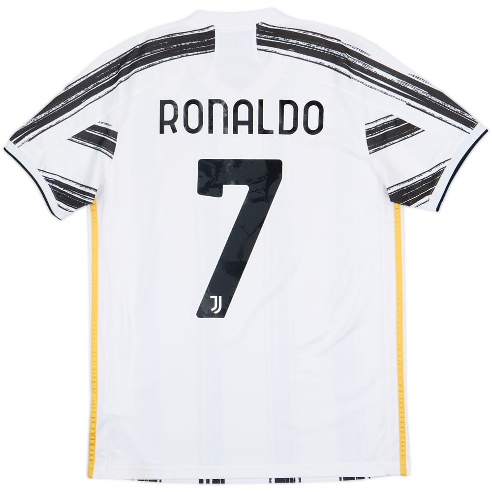 2020-21 Juventus Home Shirt Ronaldo #7 - 8/10 - (M)