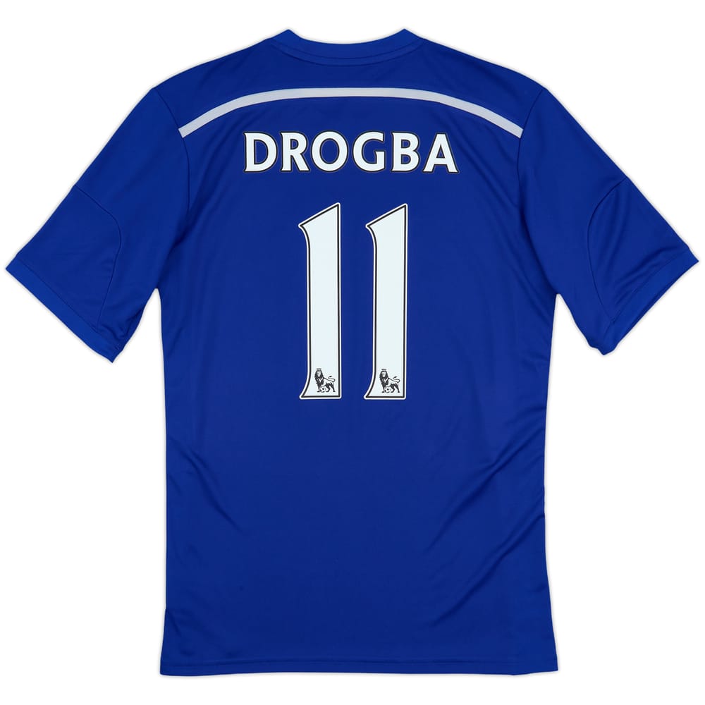 2014-15 Chelsea Home Shirt Drogba #11 - 7/10 - (M)