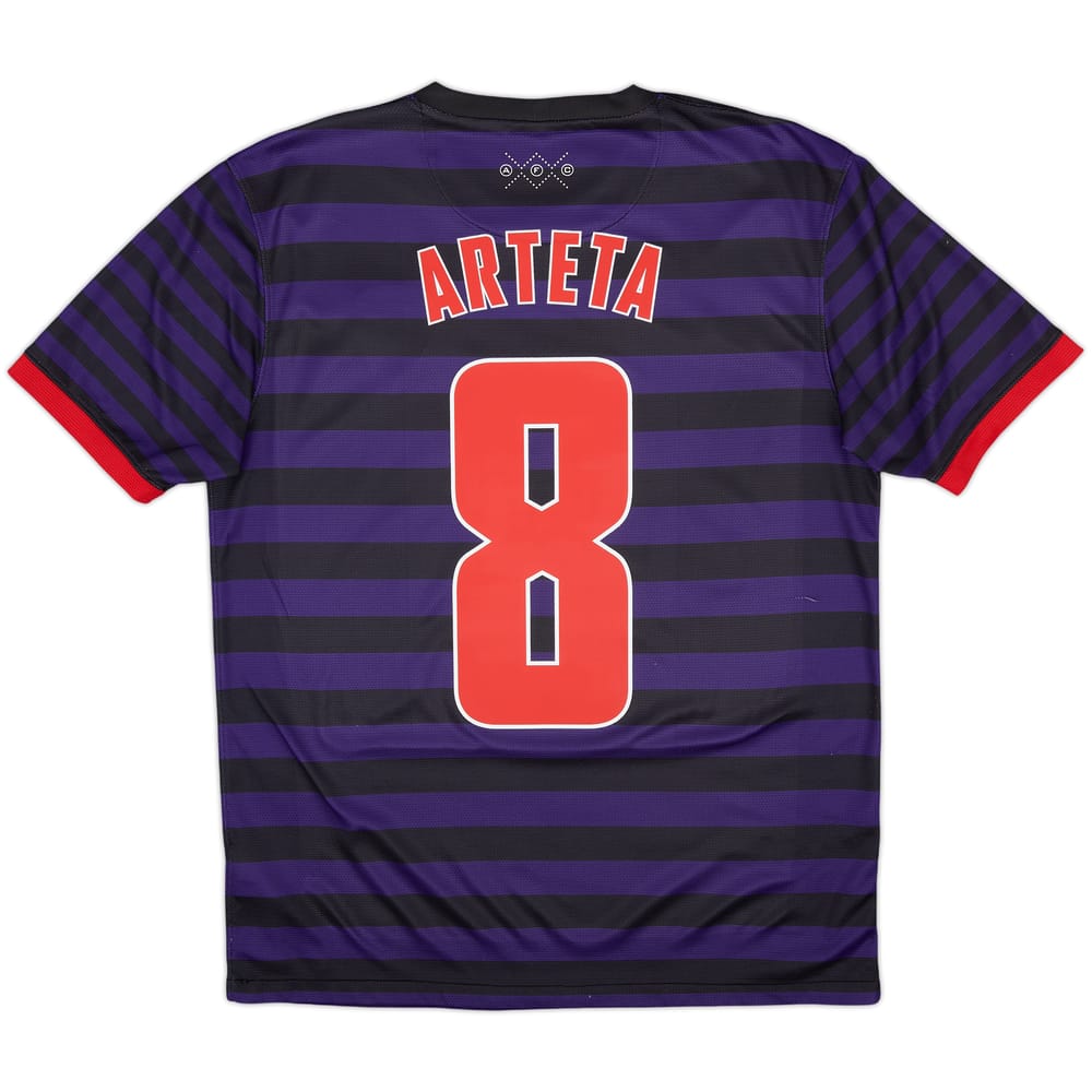 2012-13 Arsenal Away Shirt Arteta #8 - 6/10 - (M)