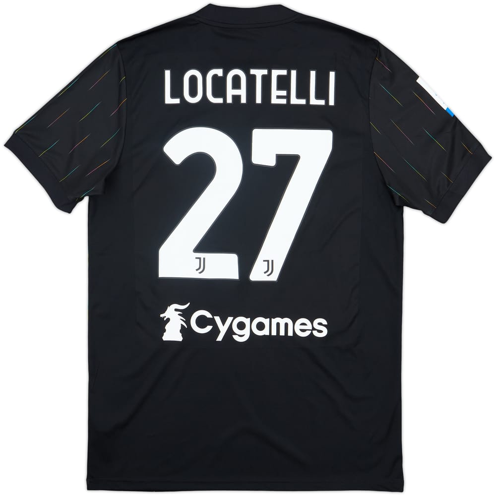 2021-22 Juventus Away Shirt Locatelli #27 - 8/10 - (L)