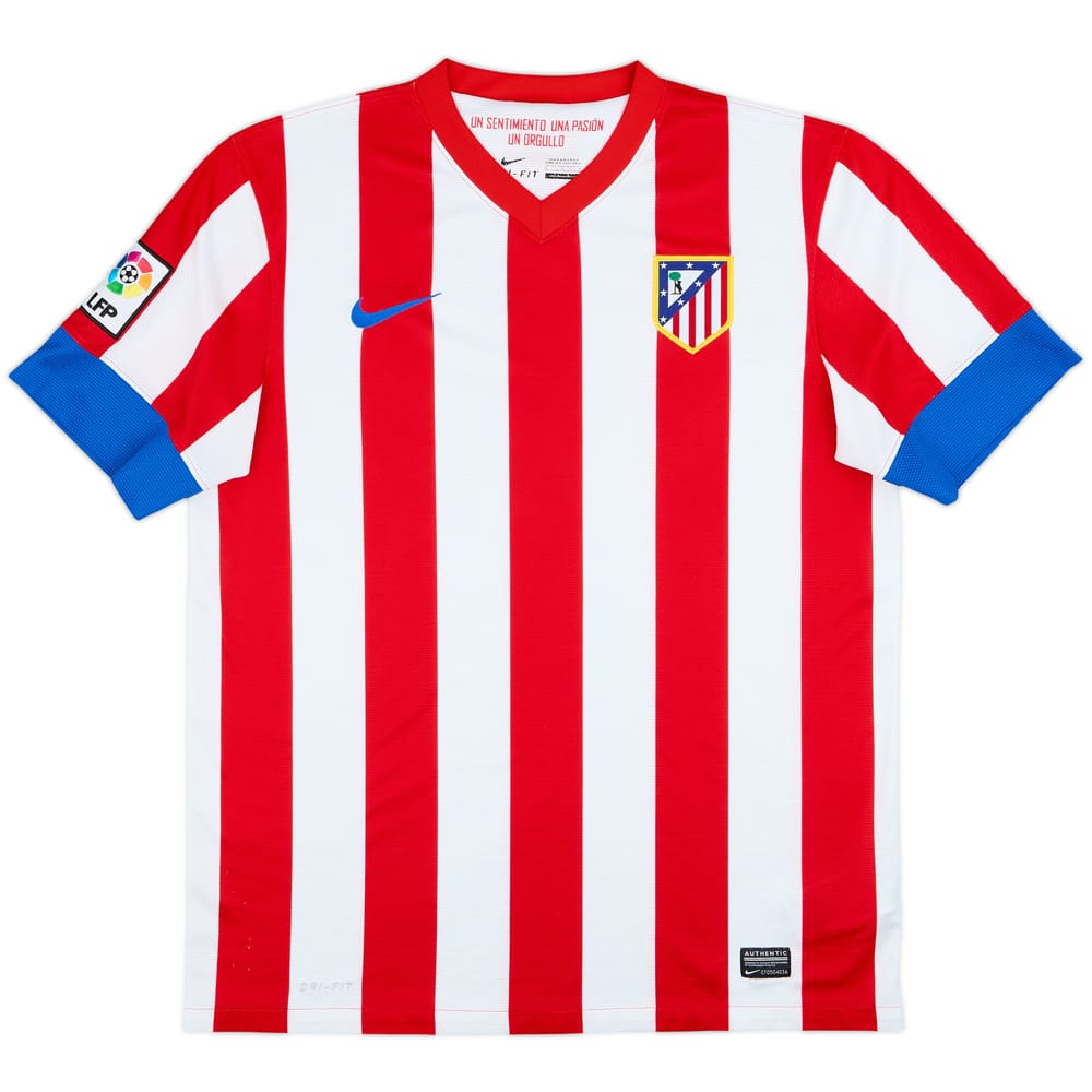 2012-13 Atletico Madrid Home Shirt - 9/10 - (L)