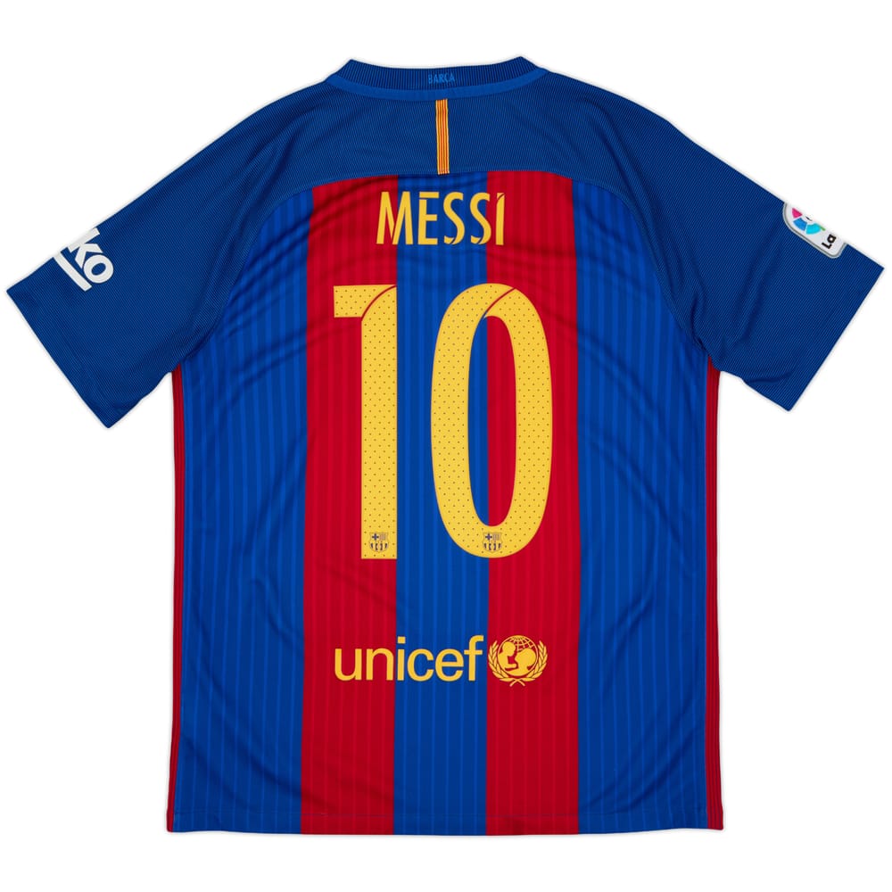 2016-17 Barcelona Home Shirt Messi #10 - 8/10 - (M)