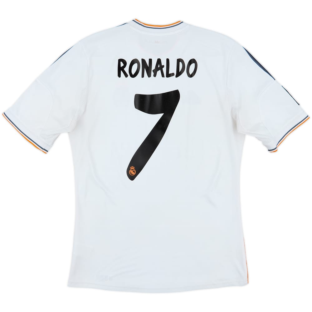 2013-14 Real Madrid Home Shirt Ronaldo #7 - 6/10 - (M)