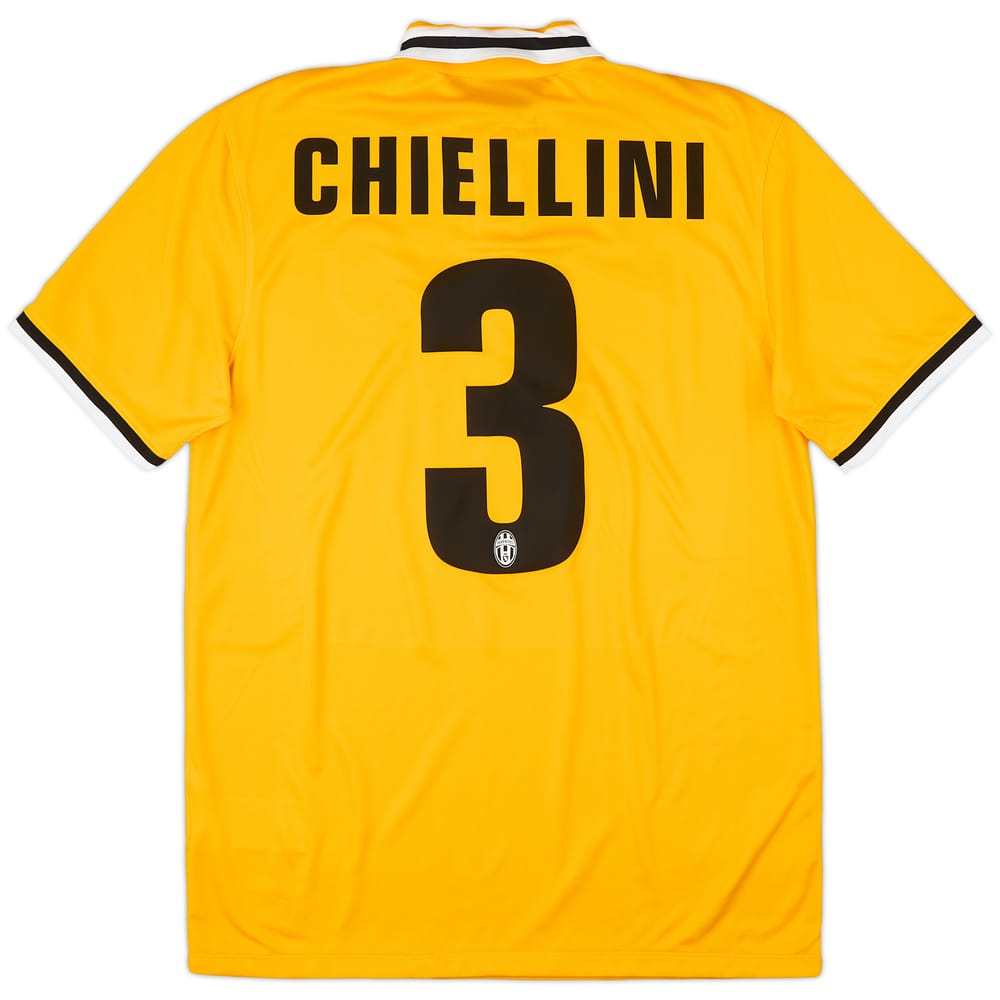 2013-14 Juventus Away Shirt Chiellini #3 - 10/10 - (M)