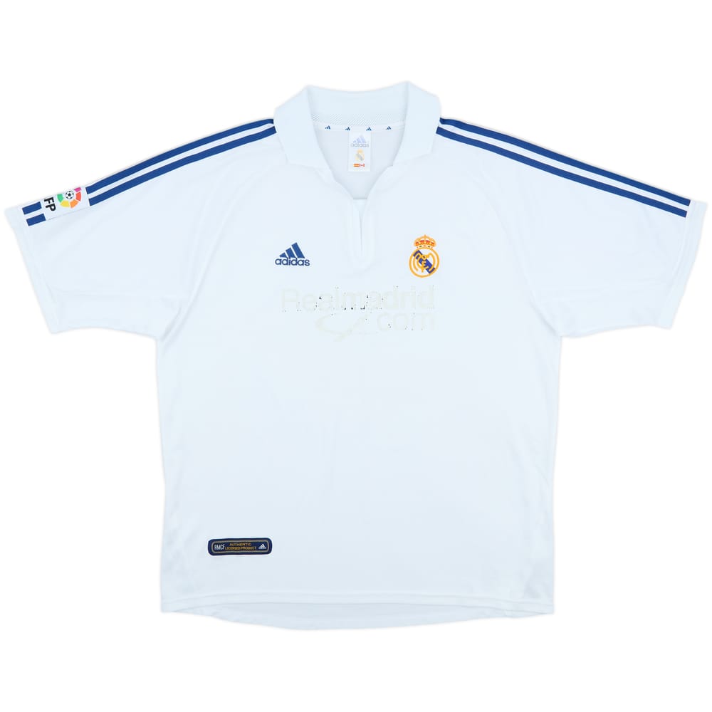 2001 Real Madrid Home Shirt - 4/10 - (XL)