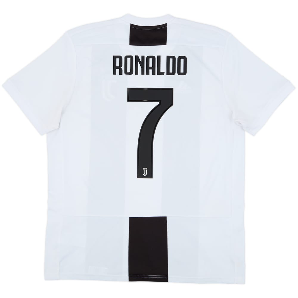 2018-19 Juventus Home Shirt Ronaldo #7 - 10/10 - (L)