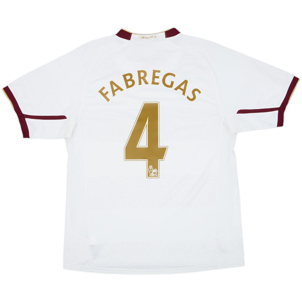 2007-08 Arsenal Away Shirt Fabregas #4 - 8/10 - (S)
