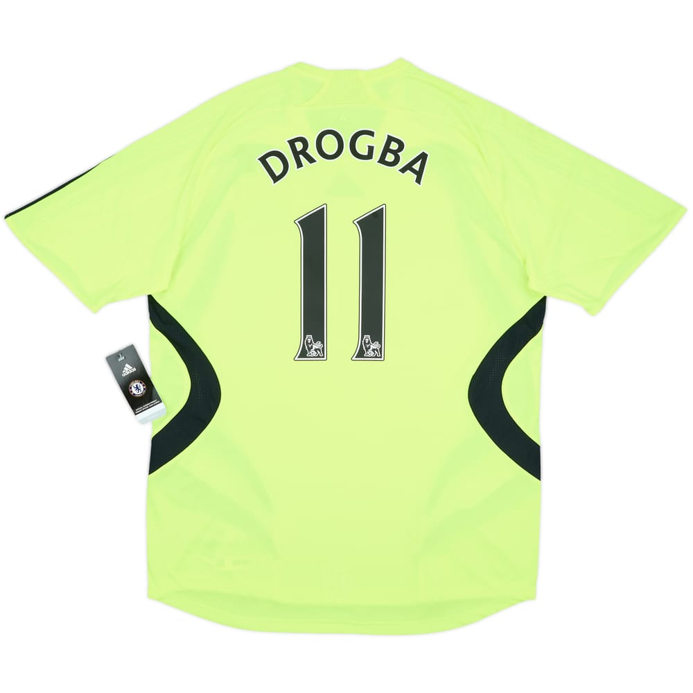 2007-08 Chelsea Away Shirt Drogba #11 (L)