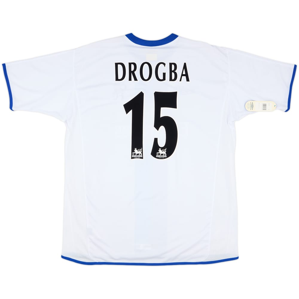 2003-05 Chelsea Away Shirt Drogba #15 (XL)