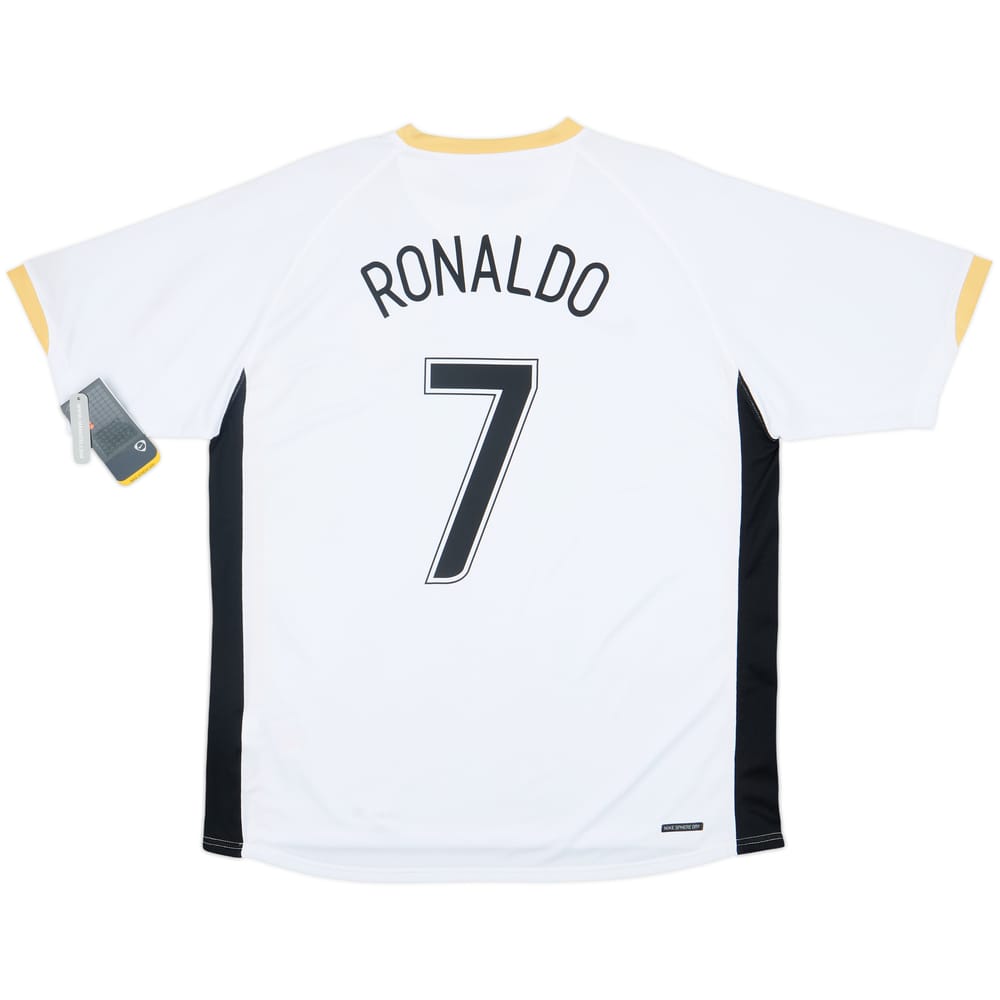2006-08 Manchester United Away Shirt Ronaldo #7 (XL)
