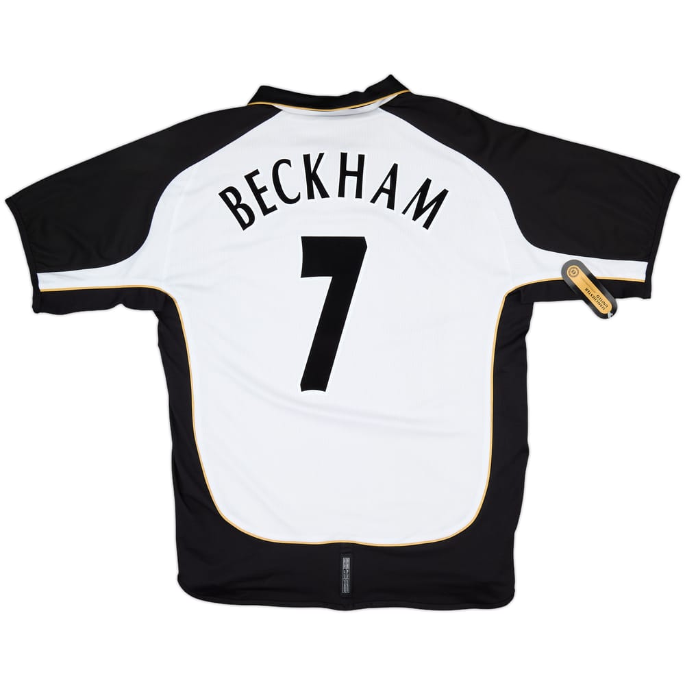 2001-02 Manchester United Centenary Away/Third Shirt Beckham #7 (XL)