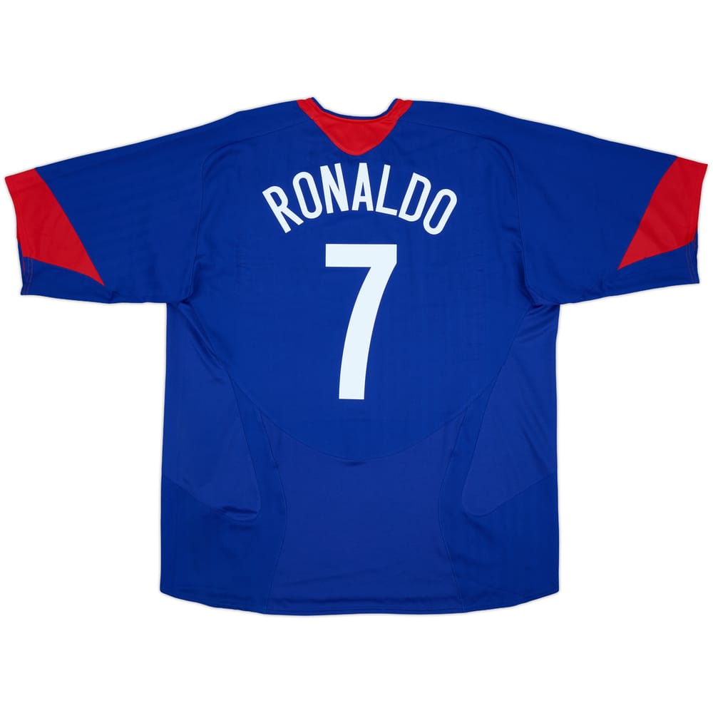 2005-06 Manchester United Away Shirt Ronaldo #7 (XXL)