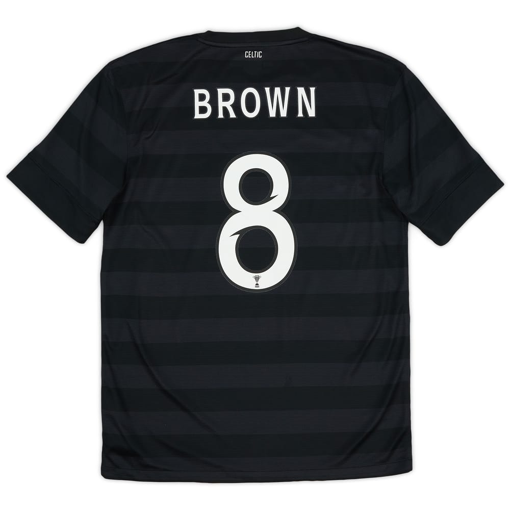 2012-13 Celtic '125th Anniversary' Away Shirt Brown #8 (M)
