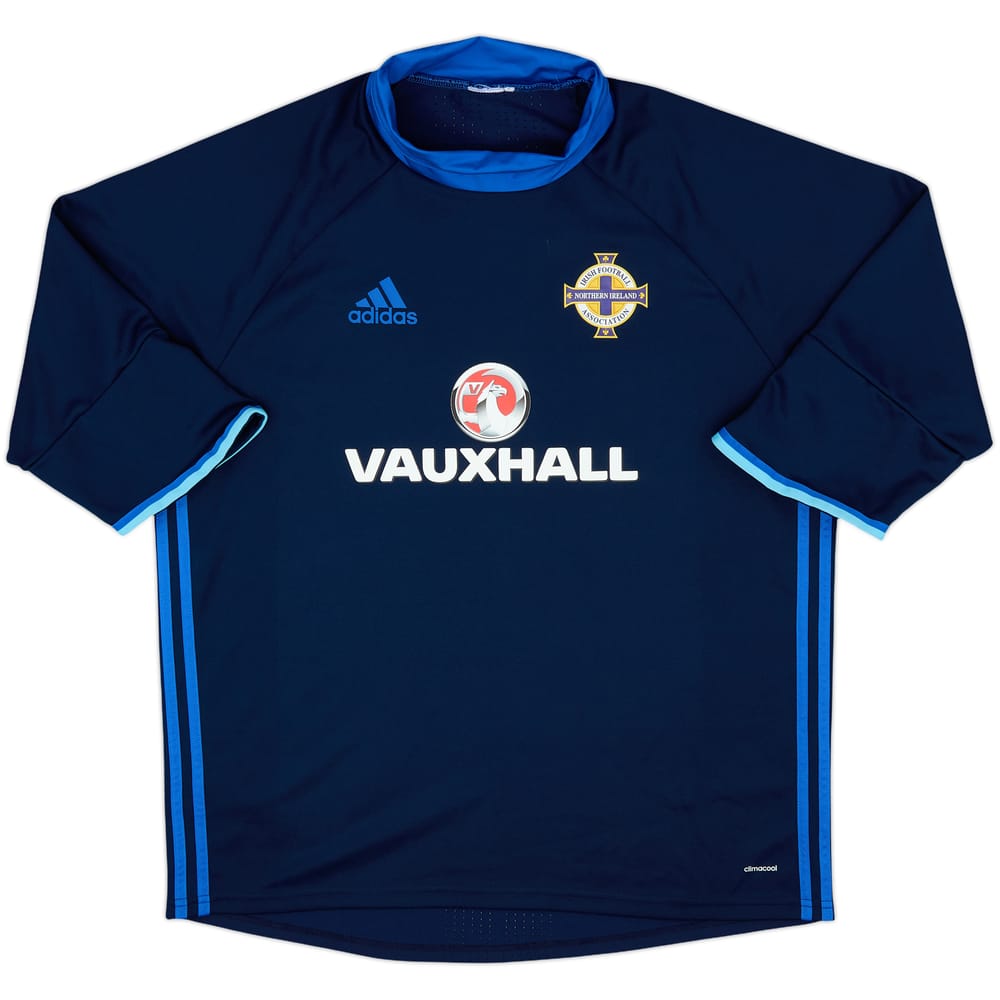 2015-16 Northern Ireland adidas Sweat Top - 8/10 - (XXL)