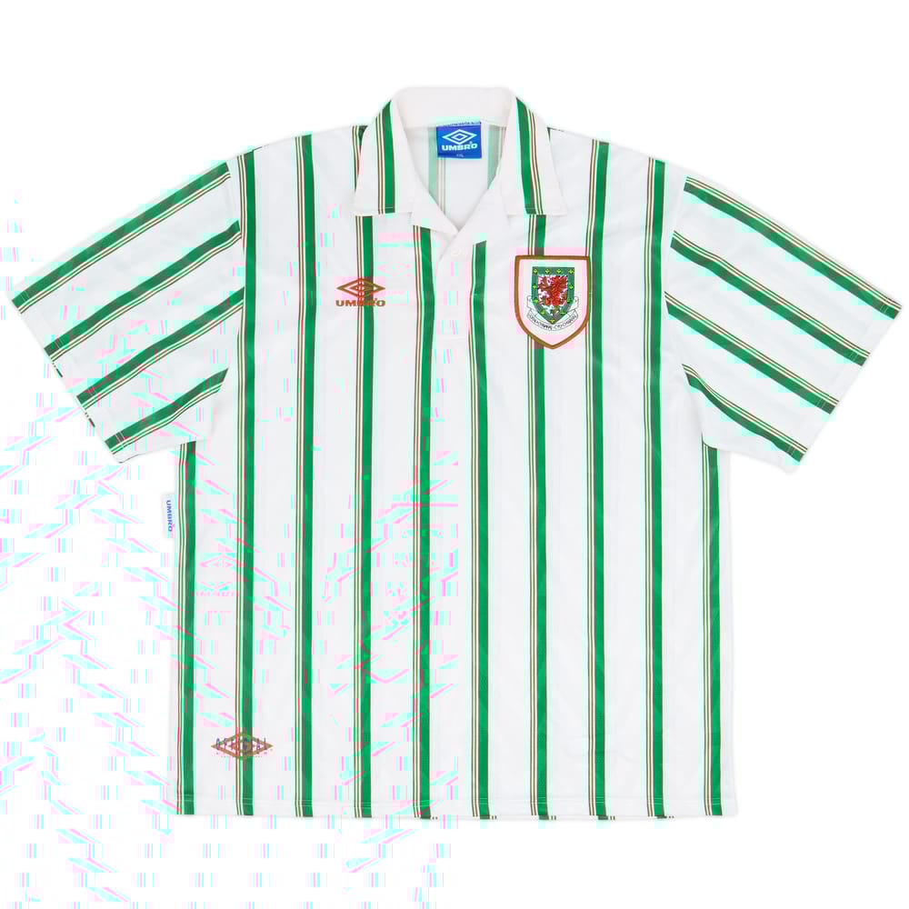 1993-95 Wales Away Shirt - 9/10 - (XXL)