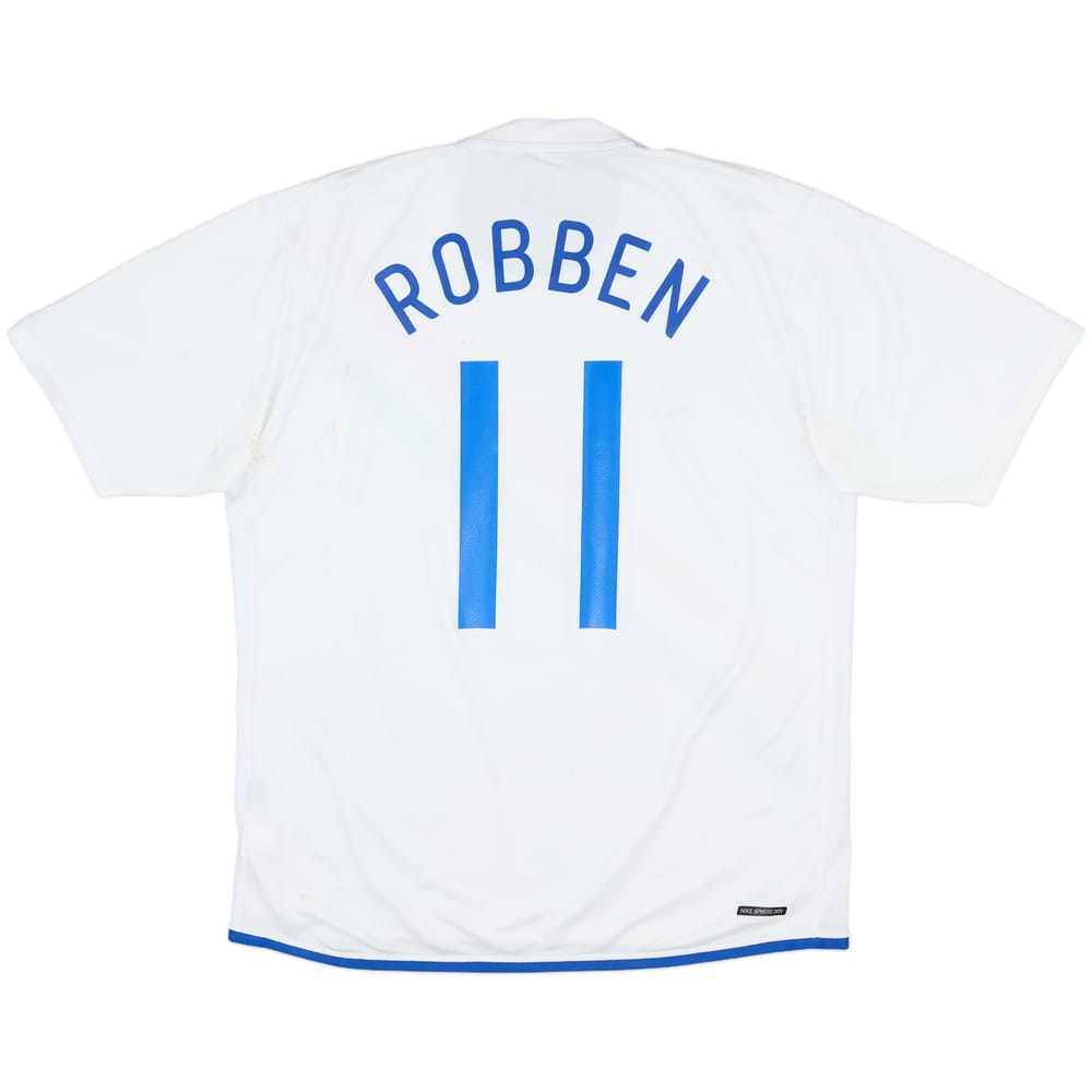 2006-08 Netherlands Away Shirt Robben #11 - 5/10 - (L)